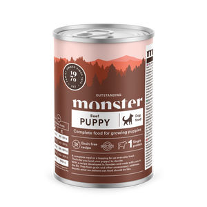 Monster Hund Puppy Beef Burk 400g